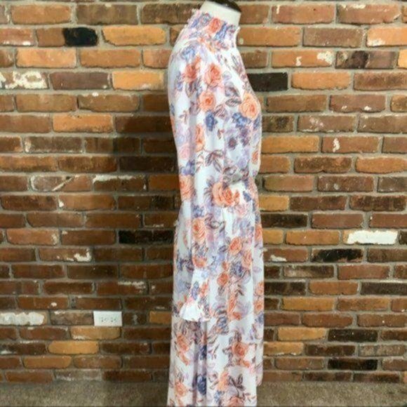 Nanette Lepore Floral Dress - Pink and Blue - Picture 4 of 8